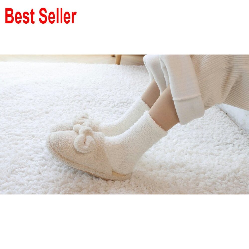 Cozy Fuzzy Socks Plush Winter Sleep Slipper Socks Soft Warm Calf Length - Picture 8 of 8
